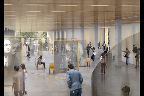 David Chipperfield Architects - Stockholm Nobel Centre - entrance
